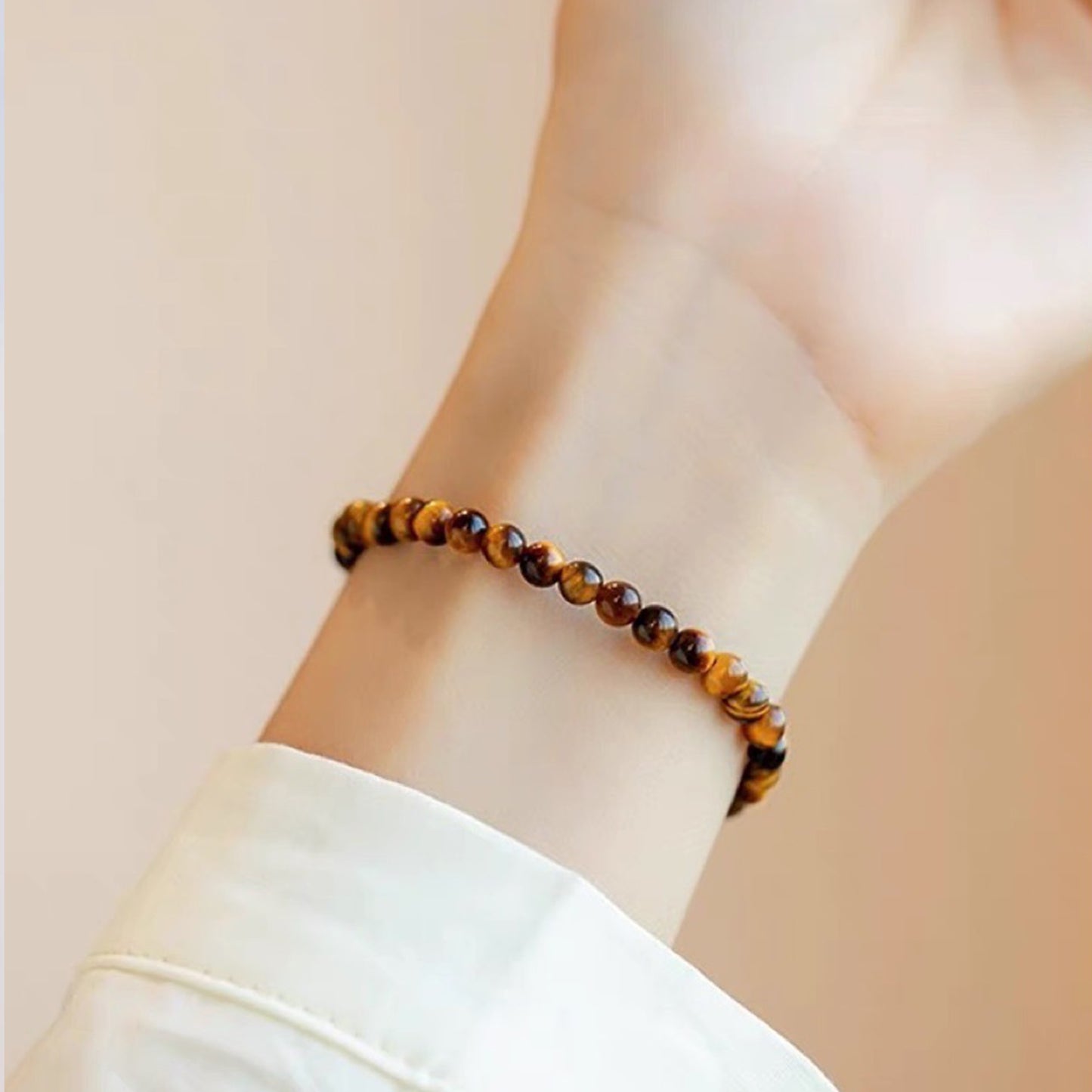 Tiger Eye Energy Bracelet 4MM